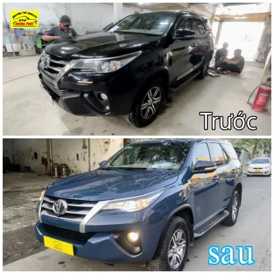 đổi màu sơn xe ô tô