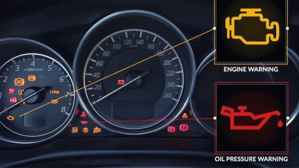 Đèn báo áp suất nhớt bật sáng, dấu hiệu cần phải sửa chữa động cơ BMW ngay lập tức