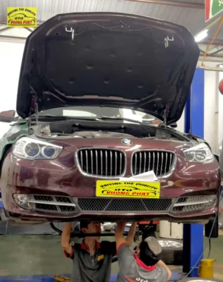 Sửa chữa thước lái điện BMW 535GT tại ô tô Vương Phát