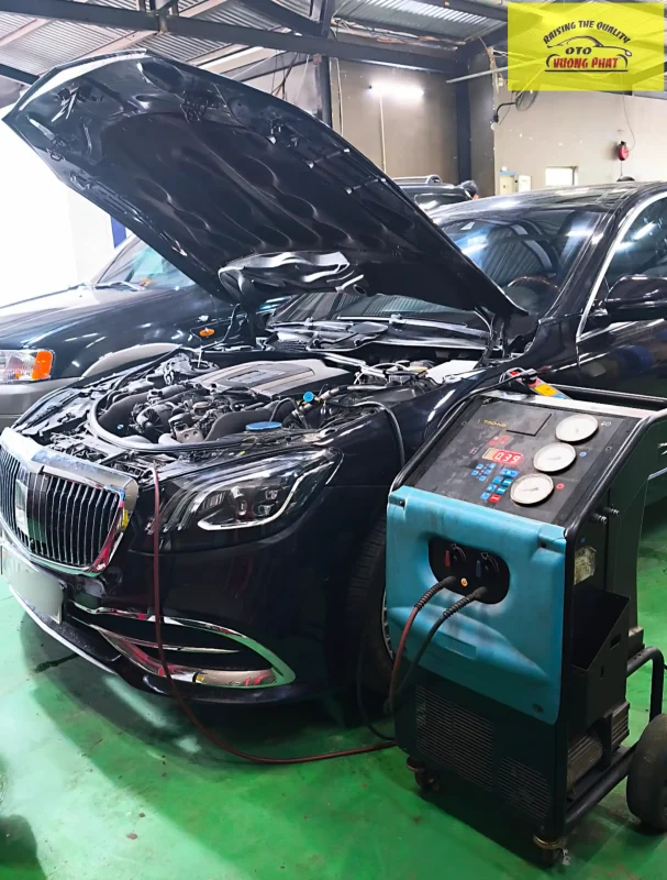 Garage chuyên sửa chữa điều hòa ô tô
