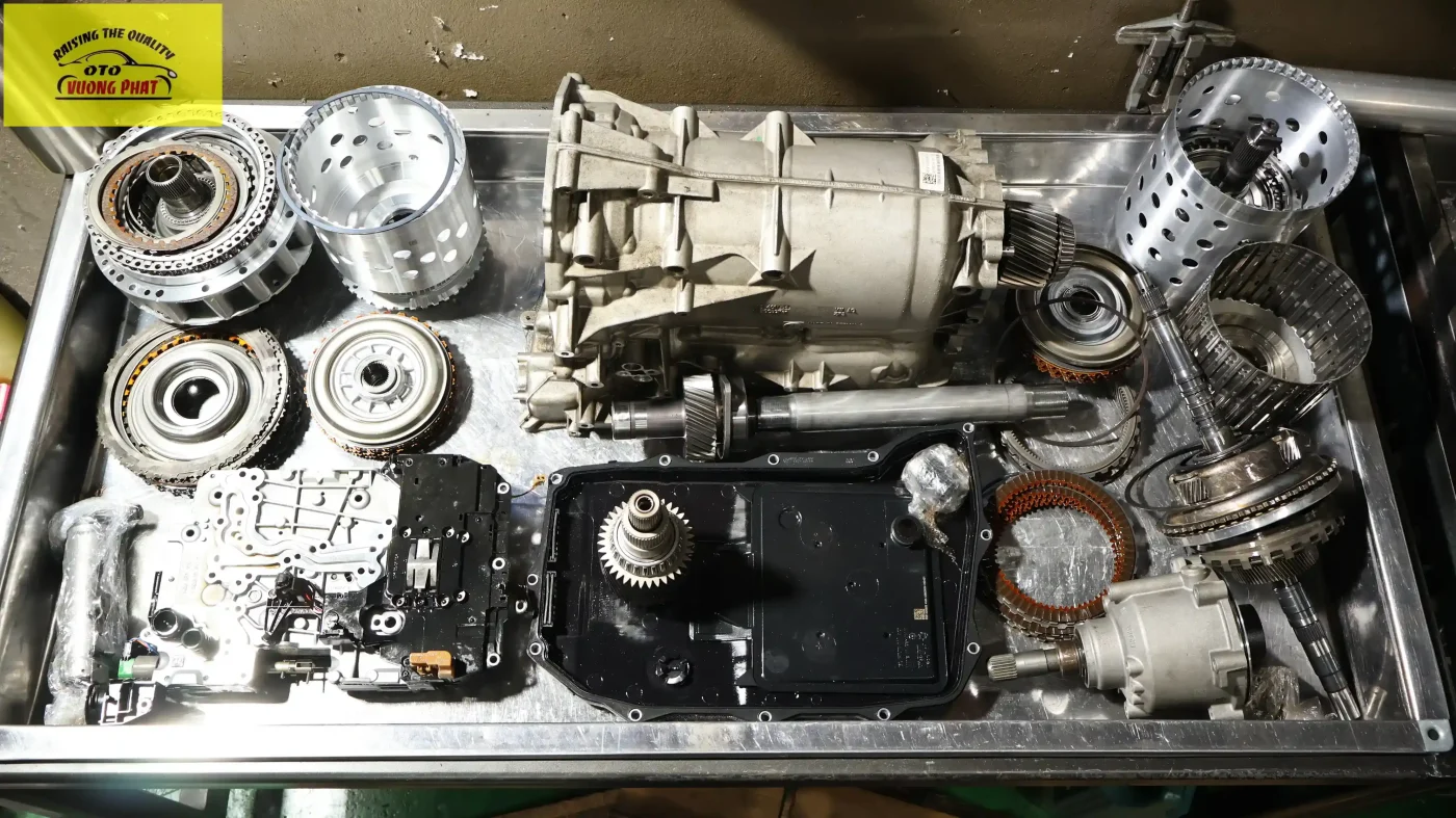 Sửa chữa hộp số xe Audi không chạy được