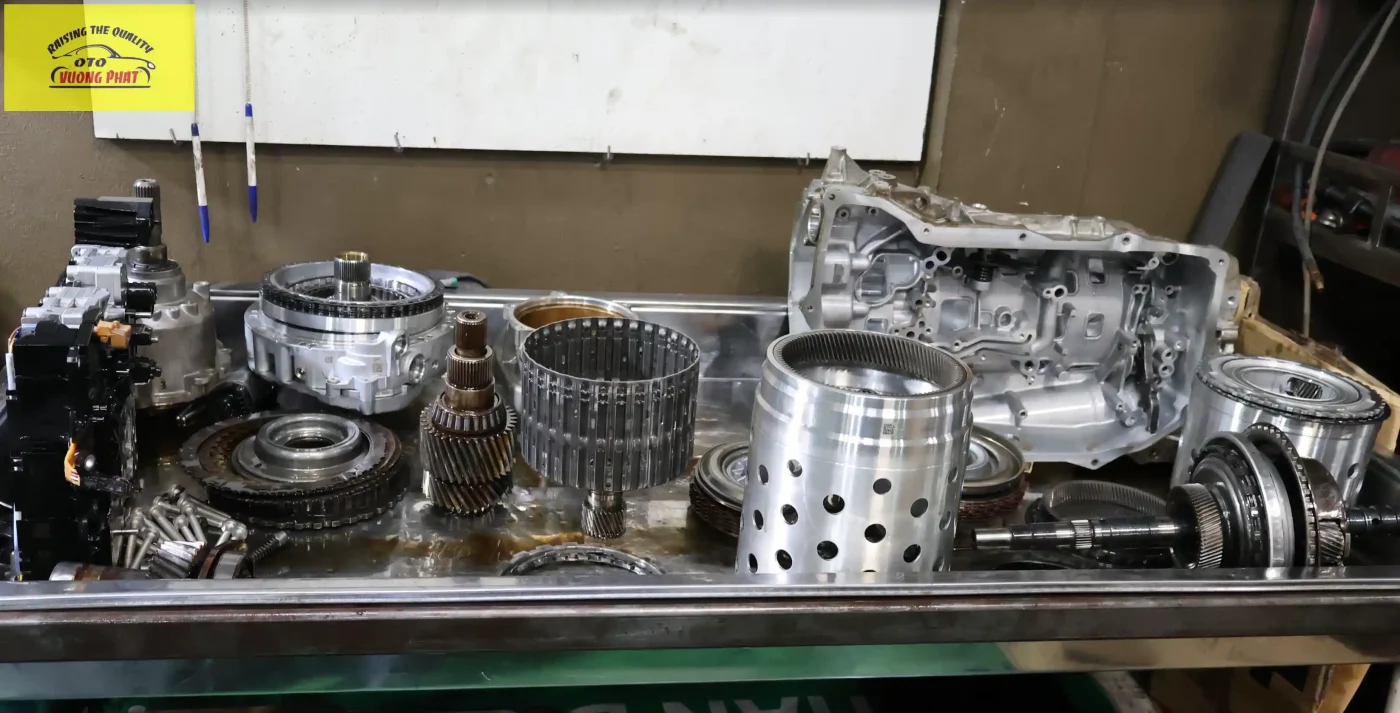 Sửa chữa hộp số xe Audi đi báo lỗi trượt số