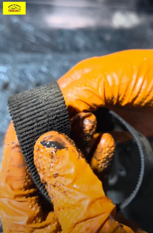 Thước lái điện bị kêu do hư dây đai bên trong