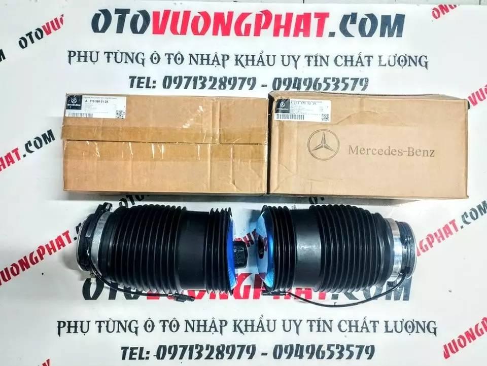 Bầu hơi giảm xóc sau Mercedes